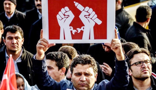 διωγμός του Τύπου στην Τουρκία