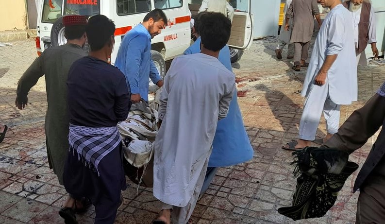 αφγανισταν εκρηξη σε τζαμί